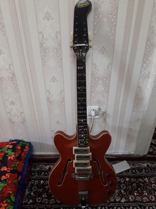 Ретро гитара легендарный Orfeus