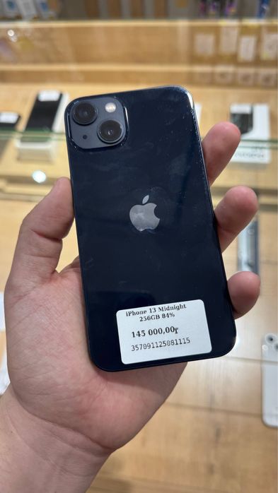 iPhone 13 256GB Mifnight 84% Айфон 13 256ГБ 84% Акб
