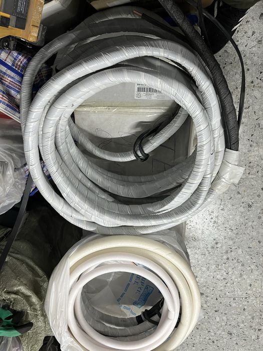 Трубы медные с кабелем для кондиционера