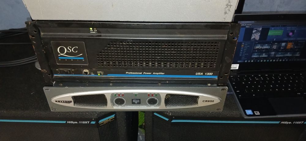 Qsc 1300 2x650 w rms