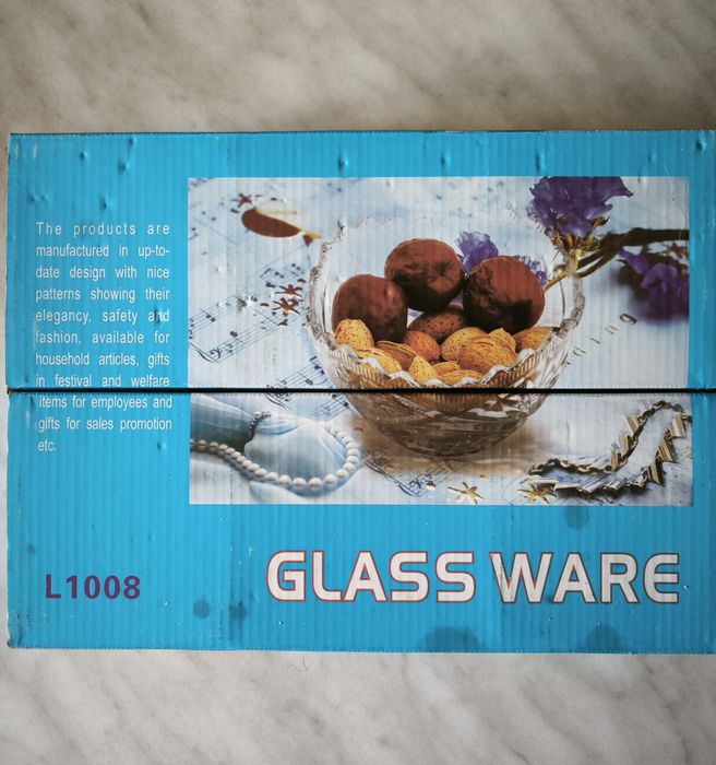 Набор вазочек стекло.