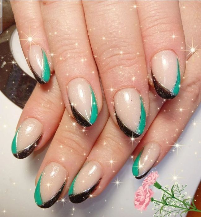 Наращивание и покрытие гель лак