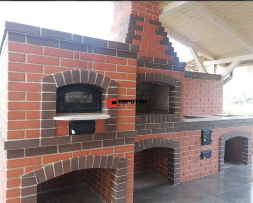 Cărămida pentru fațade, grătare, garduri 250x120x65