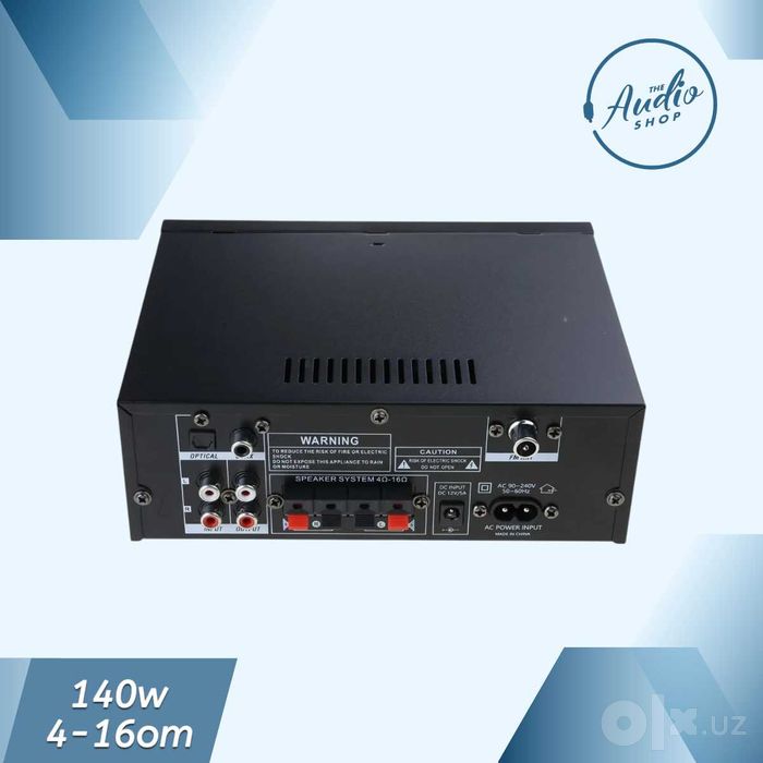 Hi-Fi цифровой стерео-усилитель 140wat