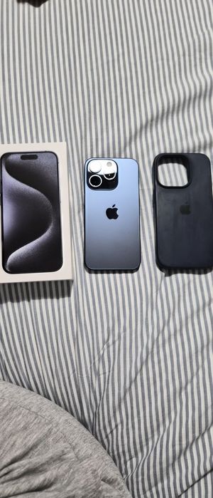 Iphone 15 pro 128 GB Blue Titanium