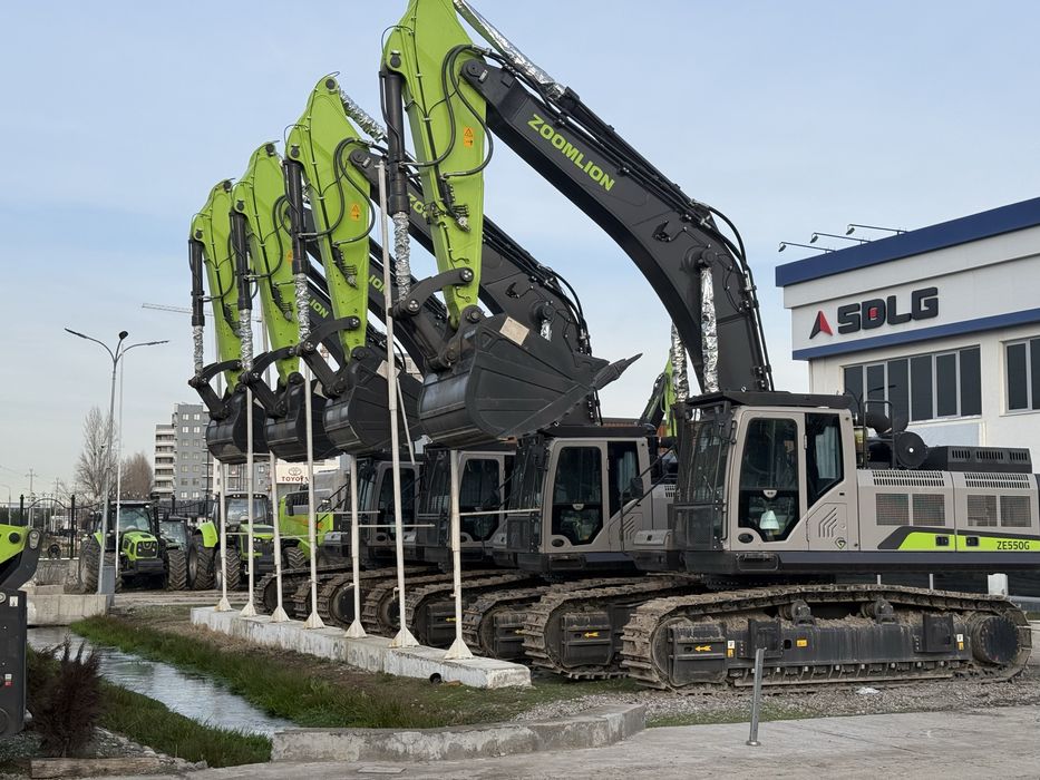 Zoomlion экскаваторлари ва бульдозерлари! ZE60E-10