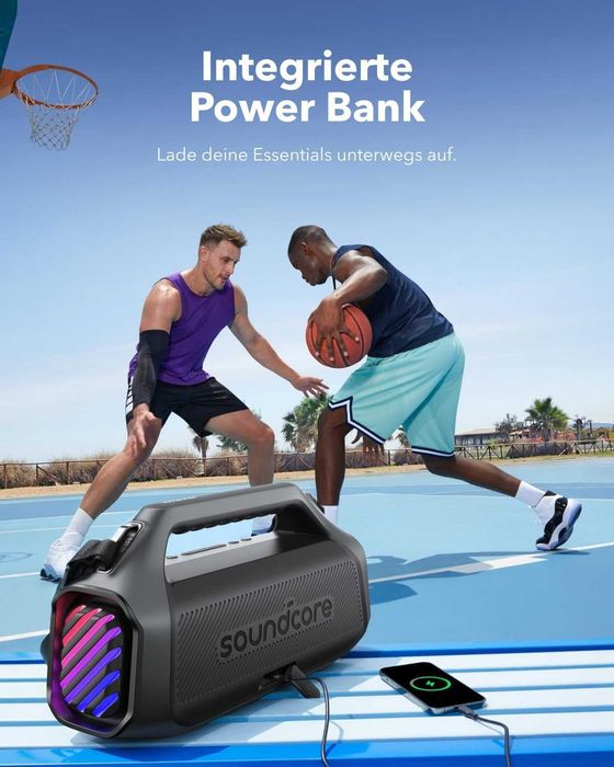Bluetooth Колонка Anker SoundCore Boom 2 Plus, 140 W, BassUp 2.0