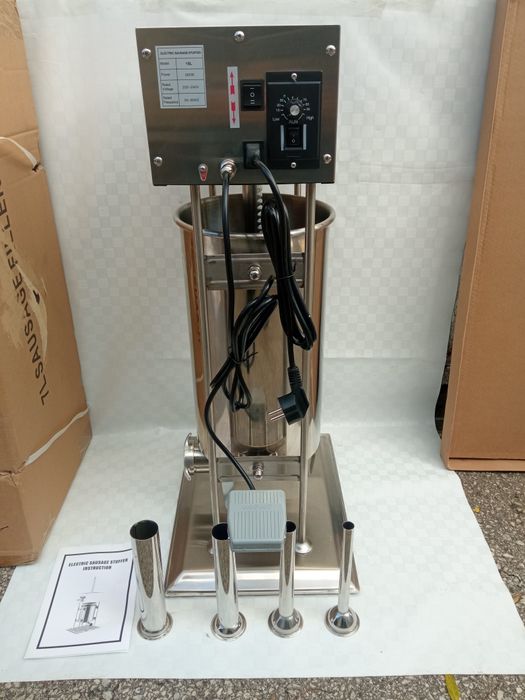 Пълначка за месо електрическа с педал 7л/10л/12л15л/25л