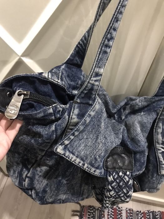 Джинсовая сумка ручная кладь