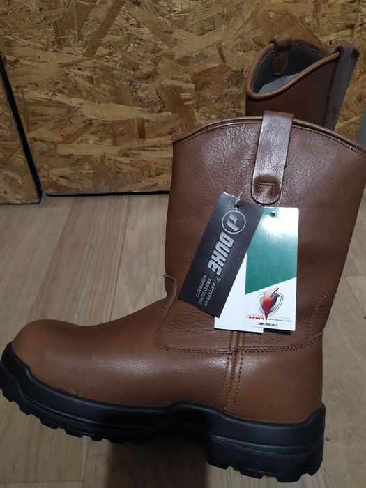 Сапоги мужские, кожаные