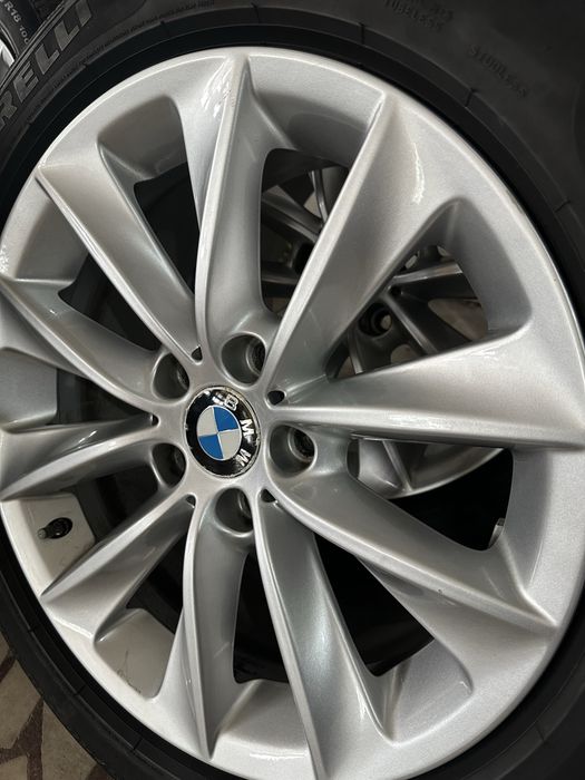 Set 4 jante originale BMW R18 + anvelope Pirelli Sottozero RunFlat 245/50 R18