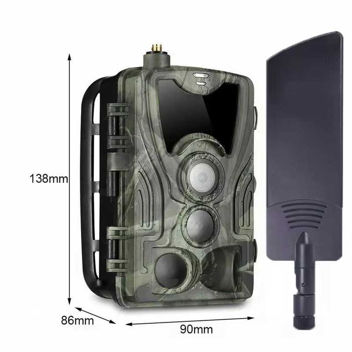 Ловна камера HC-801Pro с 4G 36 Mpx гледане видео на живо в APP