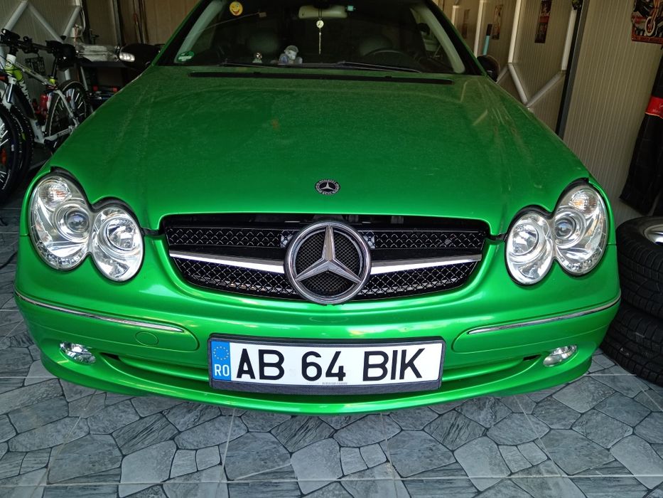 Mercedes clk1.8 benzină  recent înmatriculat