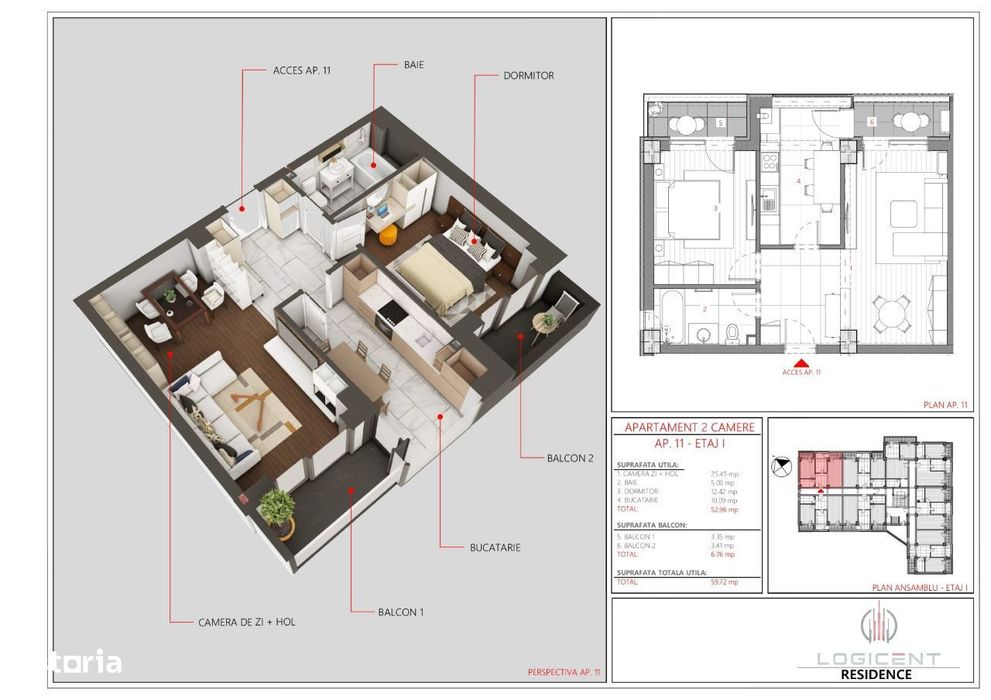 Vindem Apartamente FINALIZATE  cu 2 camere  sau 3 camere in bloc nou