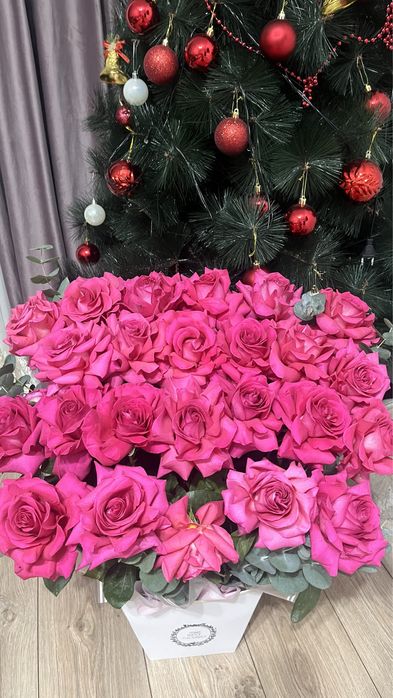 букет роз 51штук