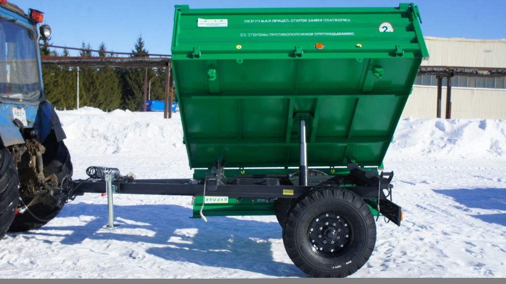 Полуприцеп тракторный самосвальный 1ПТС-2