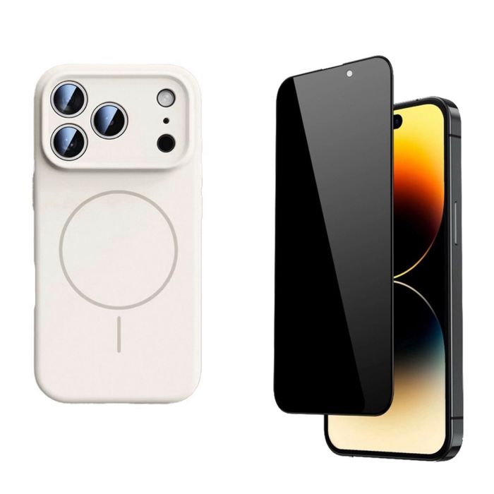 Iphone 17 17 AIR PRO MAX Husa Magnetica  + Folie Sticla Esd Privacy