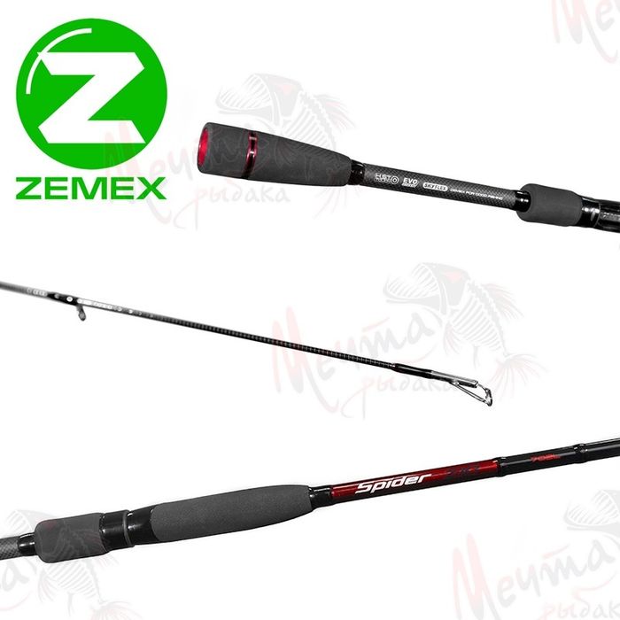 Спиннинг Zemex 2.44.Тест 8-42