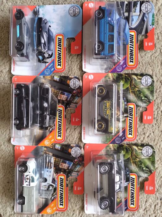 Matchbox Main Line 2020, 2022 и 2023 + Maisto