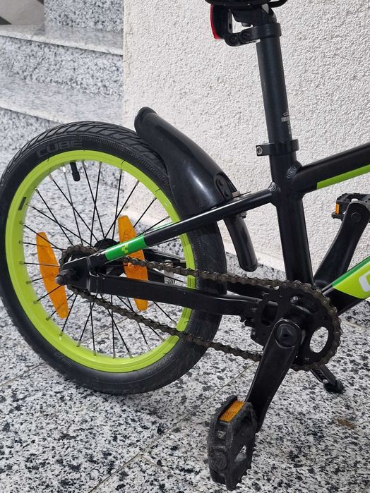 BICICLETA Copii CUBE CUBIE 160 Black Green Roti 16"