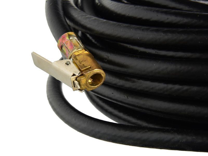 Пневматичен маркуч за напомпване на гуми 18 м, с m12 връзка и клапанна