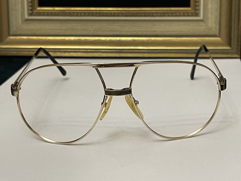 Rame ochelari  Dunhill aviator 6042. Placati aur