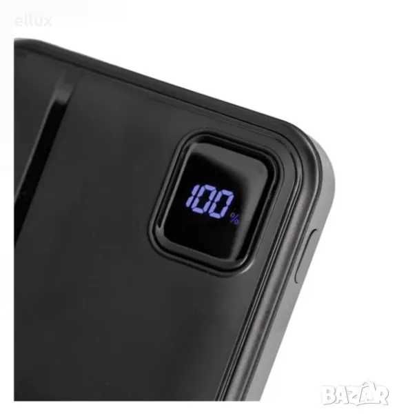 Външна батерия JMB Powerbank 10000 mAh с Led екран / Type C и I-Phone