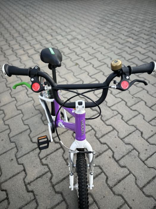 Bicicleta copii Woom 3 mov impecabila  16”