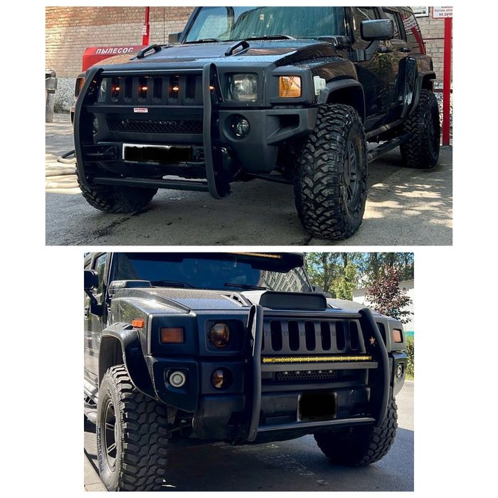 Таран кенгурятник Hummer H2 H3