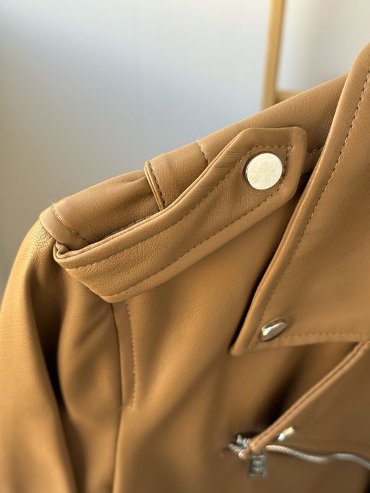 Кафяво кожено яке Mohito - изкуствена/веган кожа