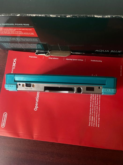 Nitendo 3DS Aqua Blue