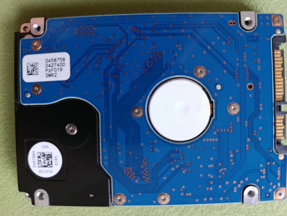Hard disk laptop
