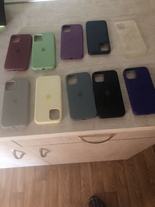 Продам чехол для Айфон 12 мини. 15,  8+, 7+,, Каждый по 500 тенге.