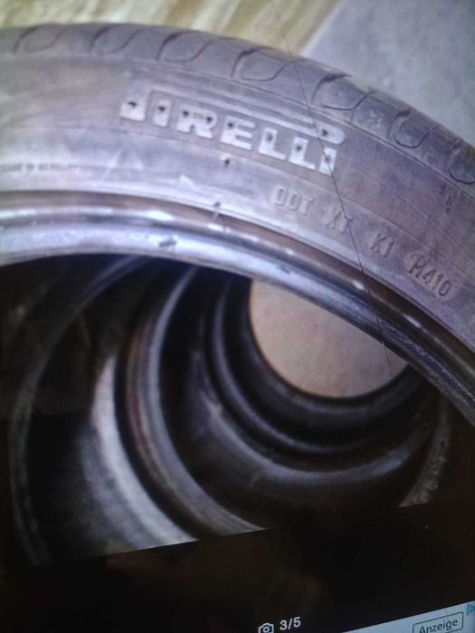 4 Anvelope-Gume de vara PIRELLI 225/45R18 si 255/40R18 second-hand