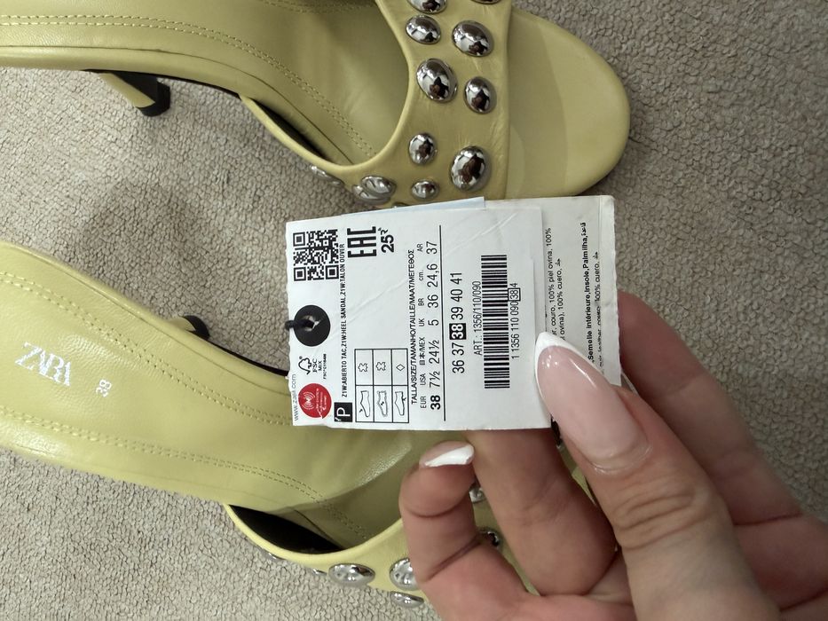 Токчета-Zara, 38 номер, чисто нови