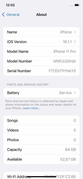 Продавам iPhone 11 Pro 64GB