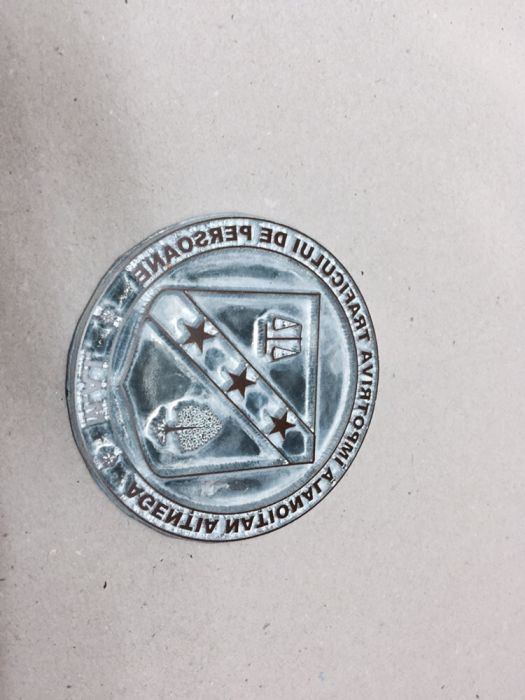 Matrite gravate  din zinc pentru timbru sec si emboss piele, LogoPrint