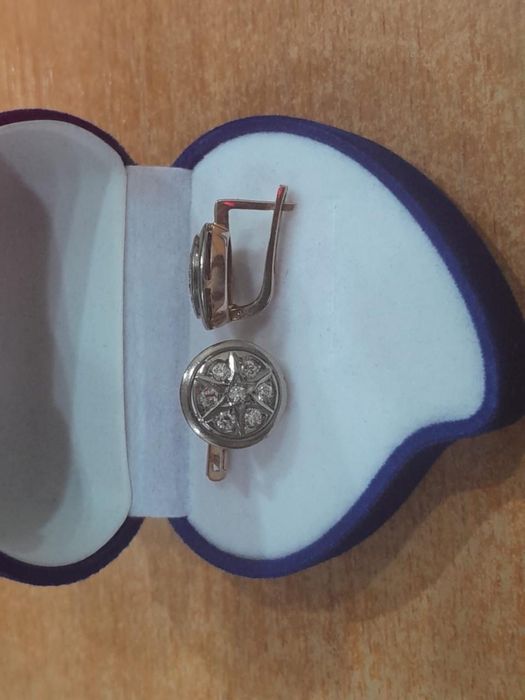 Серьги Красное золото СССР