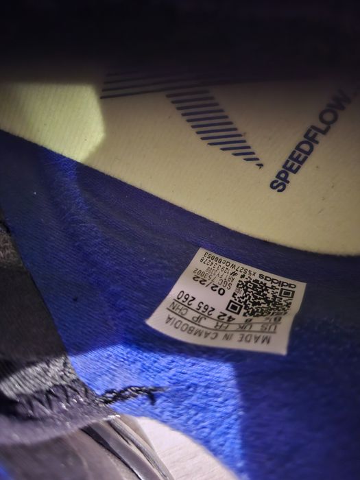 Ghete Sintetic adidas x speedflow.3