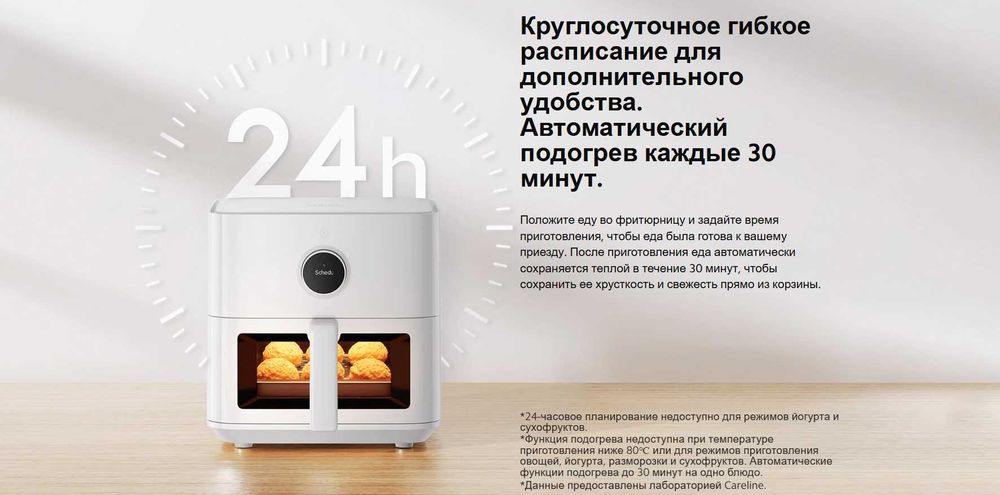 Xiaomi Smart Air Fryer/Умный аэрогриль Xiaomi (102,000 so'mdan/oyiga)