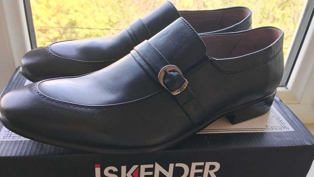 Новые мужские туфли Iskender 41- -42-- 43 размер 100 натуральная кожа
