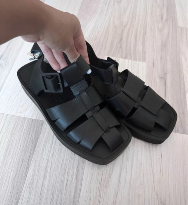 Sandale piele naturala mango