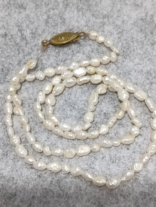 Бусы. Речной жемчуг. Винтаж