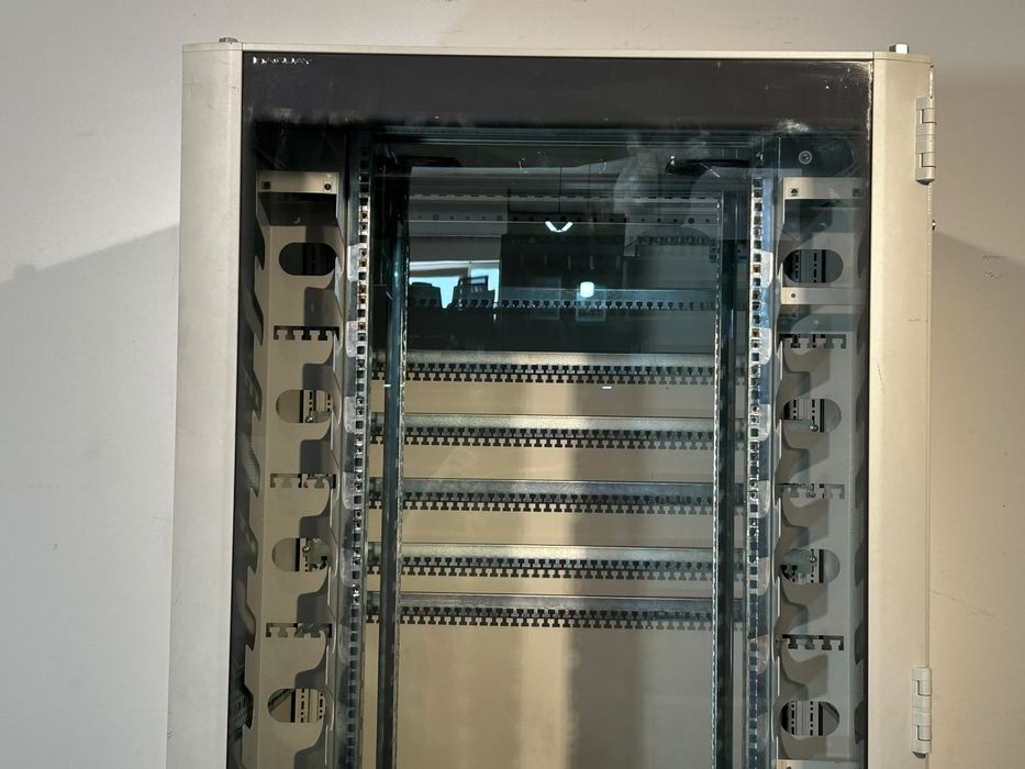 Rack Server de Podea pe Roți, Dulap Cabinet Închis