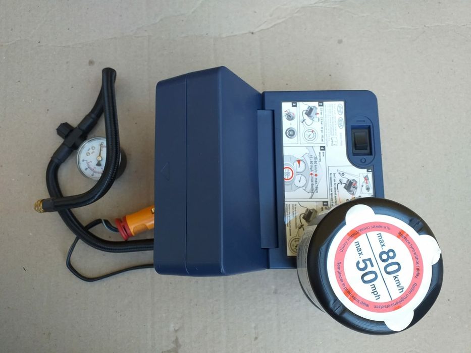Compresor auto umflat roti +solutie Kit pana original Hyundai Kia 180w