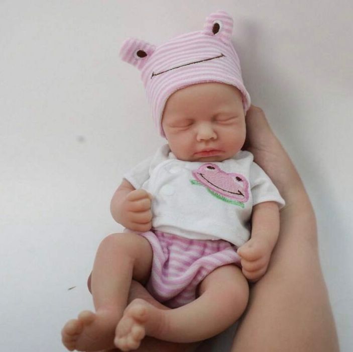 Papusa Reborn realist silicon squishy moale flexibila imita nou nascut