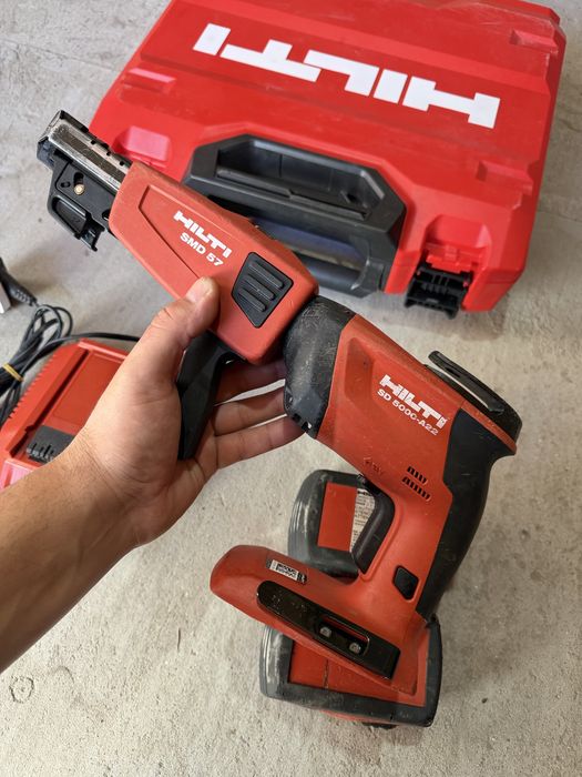 Hilti SD 5000-A22 + SMD 57 винтоверт за гипсокартон
