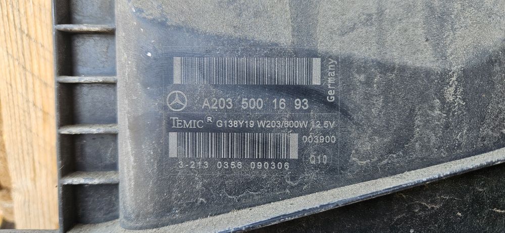 Перка за Климатик за Mercedes c klass w203 600W  №A 203 540 0788