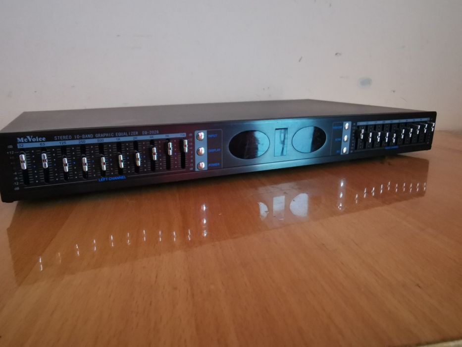 Egalizator stereo 2x10 Benzi