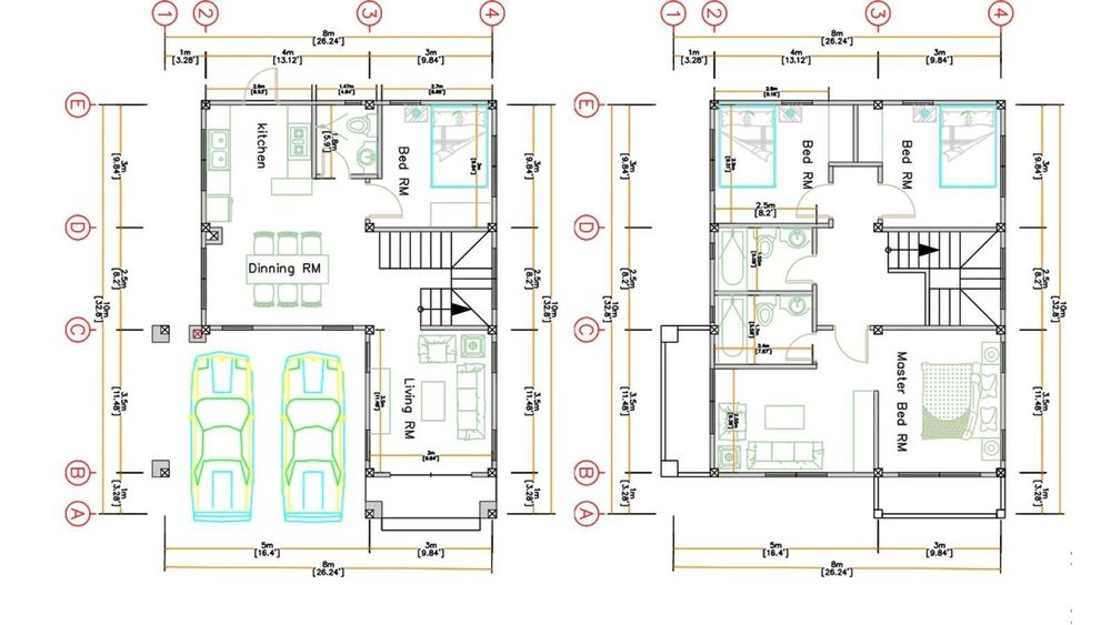 НА ИЗПЛАЩАНЕ - Двуетажна сглобяема къща с 4 спални, 160 кв. м